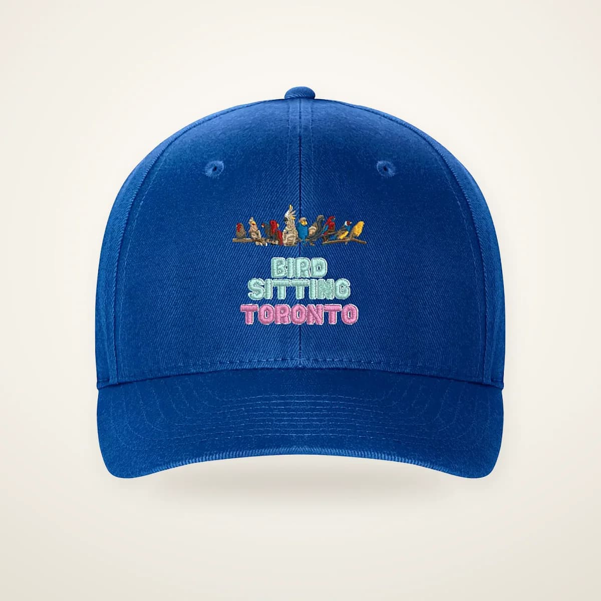 Bird Sitting Toronto Baseball Cap