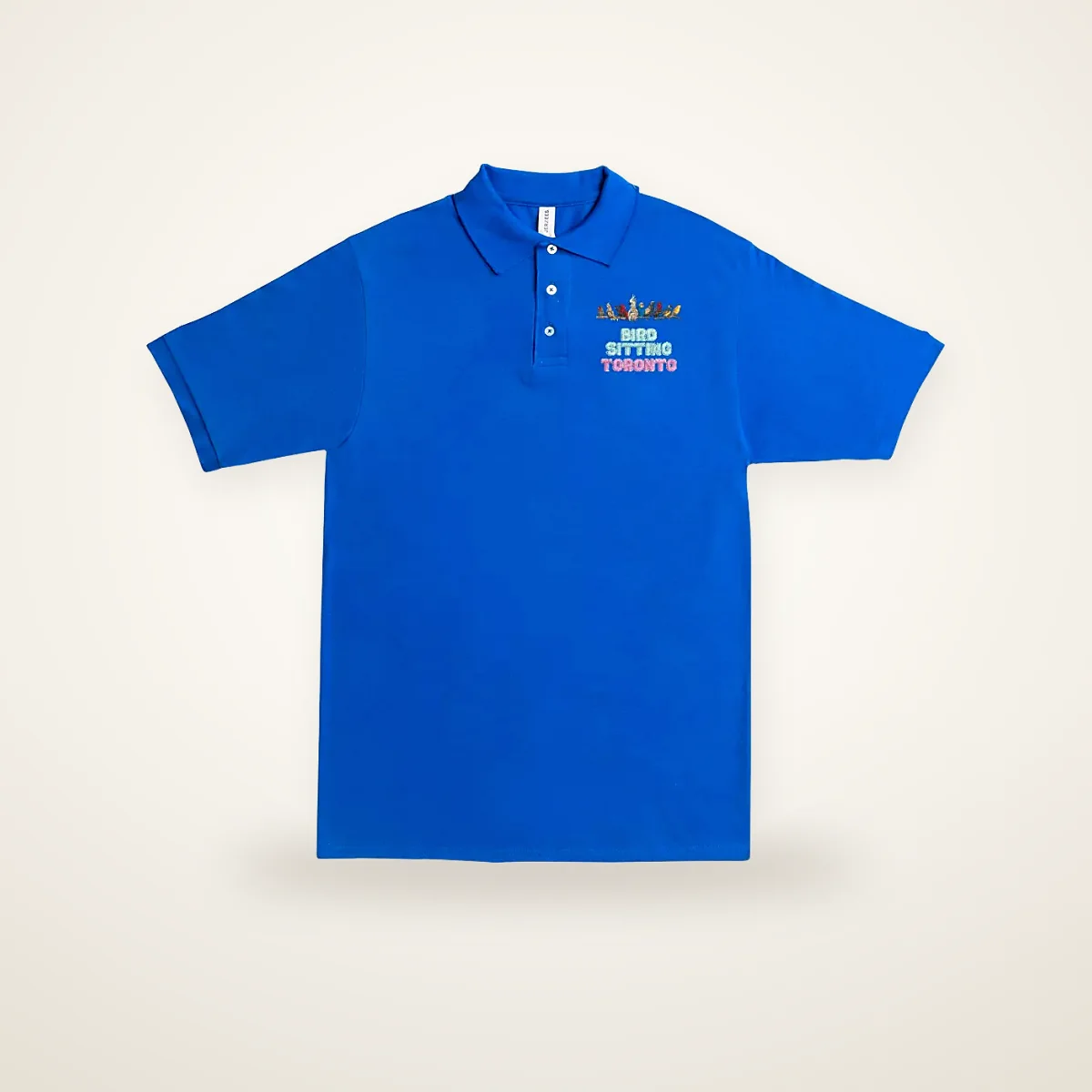 Bird Sitting Toronto Polo Shirt Men (3)