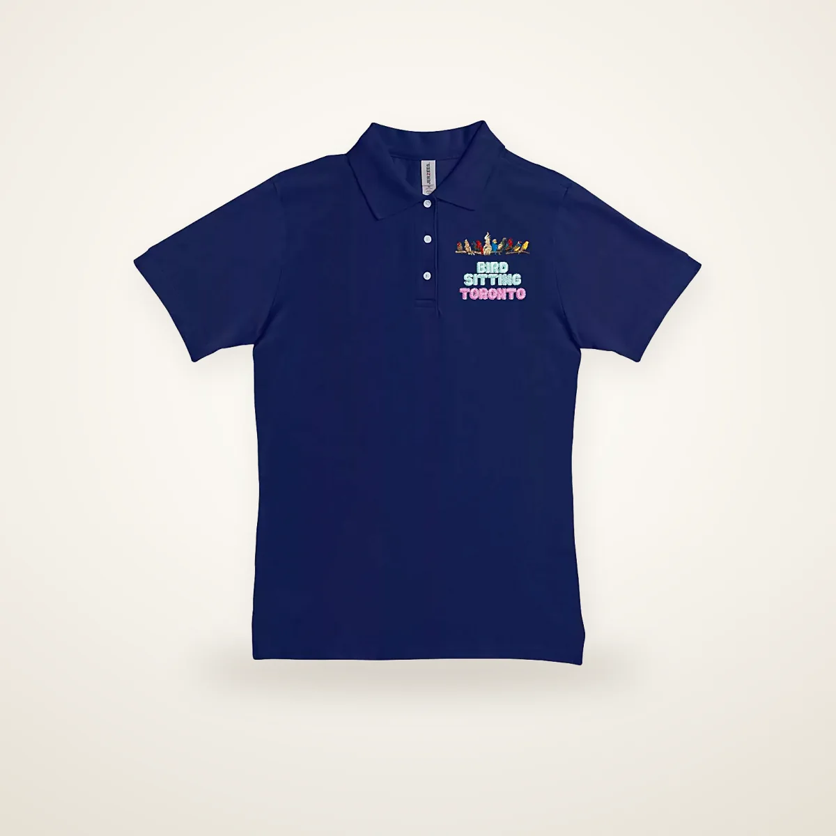 Bird Sitting Toronto Polo Shirt Women (3)