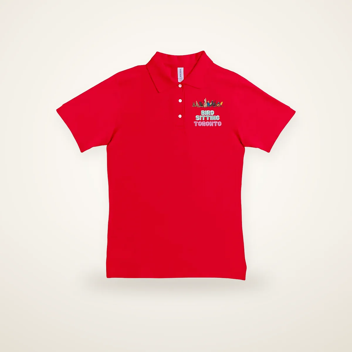 Bird Sitting Toronto Polo Shirt Women (4)