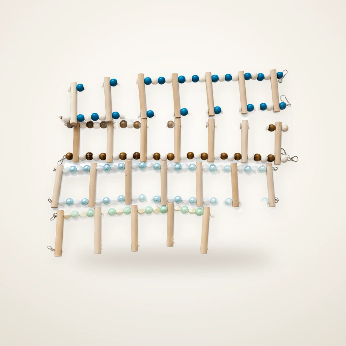 Beaded Bird Ladder