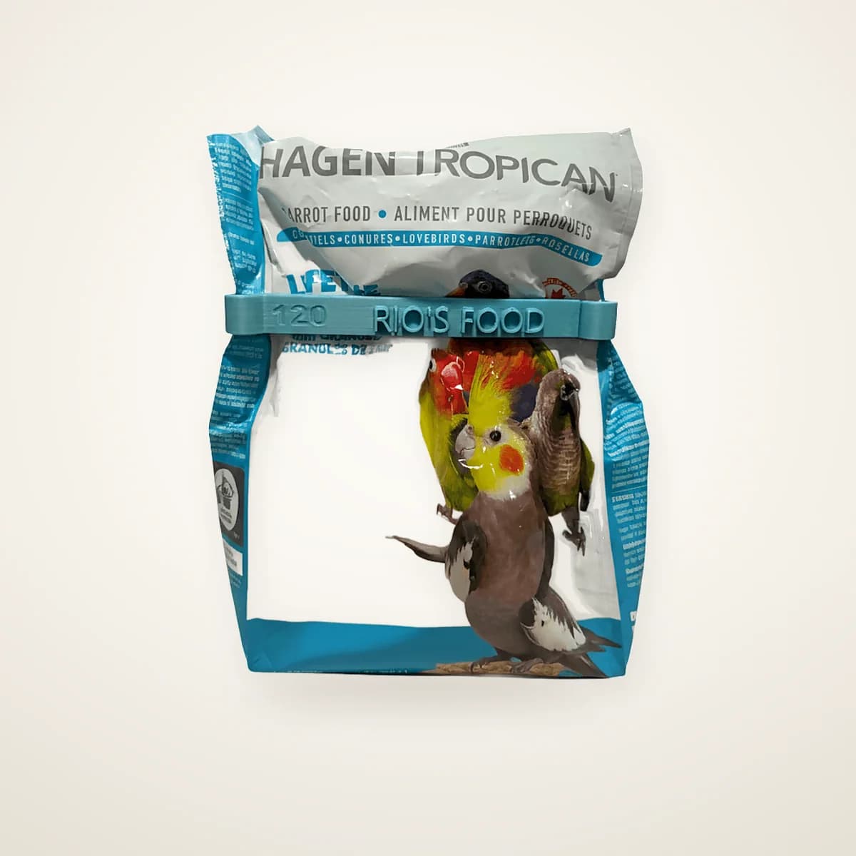 Personalized Bird Food Bag Clip