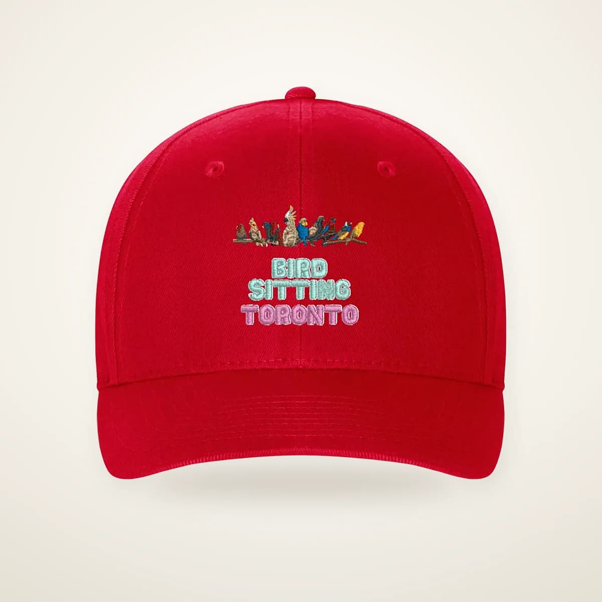 Bird Sitting Toronto Baseball Cap (3)