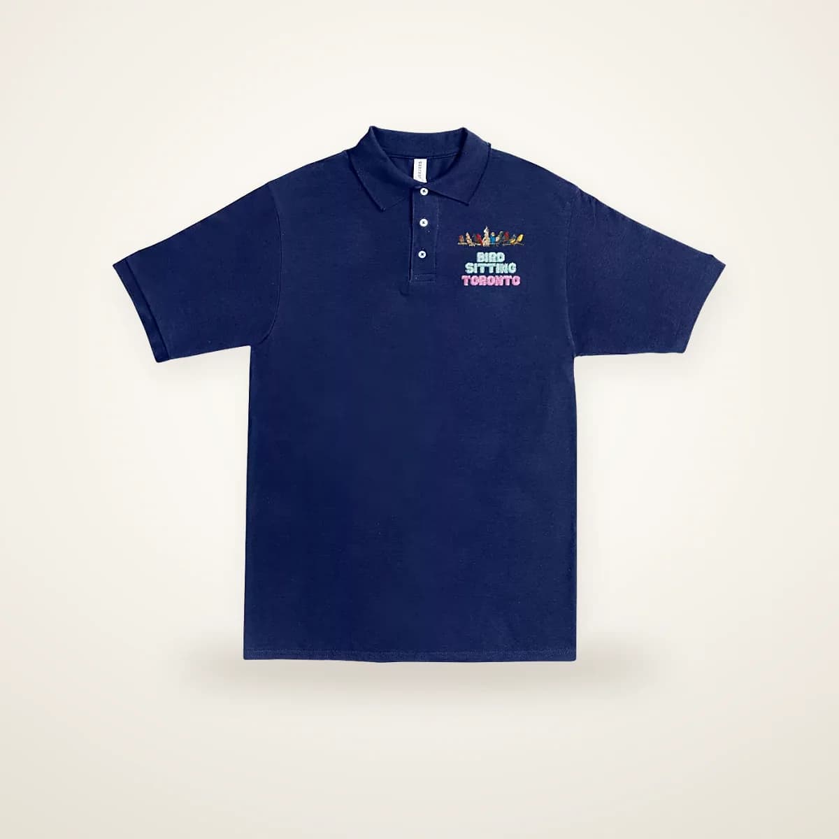 Bird Sitting Toronto Polo Shirt Men