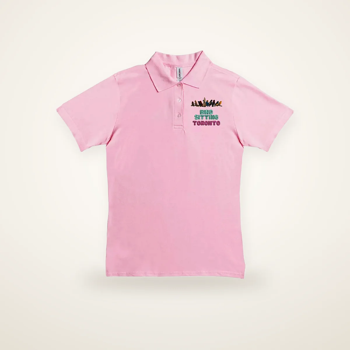 Bird Sitting Toronto Polo Shirt Women