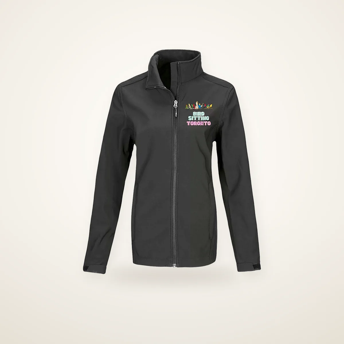 Bird Sitting Toronto Softshell Jacket - Women