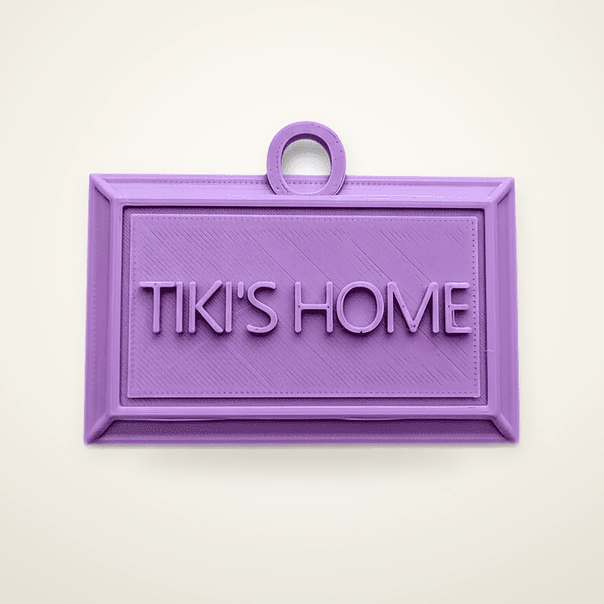 Personalized Cage Tag