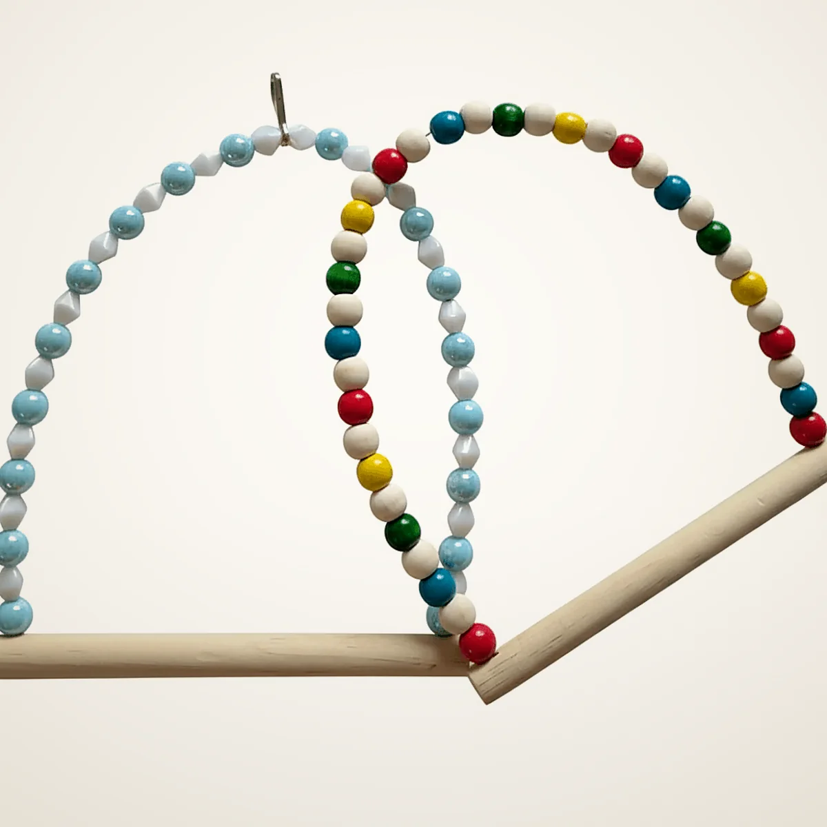 Beaded Bird Swing