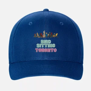 Bird Sitting Toronto Baseball Cap Blue