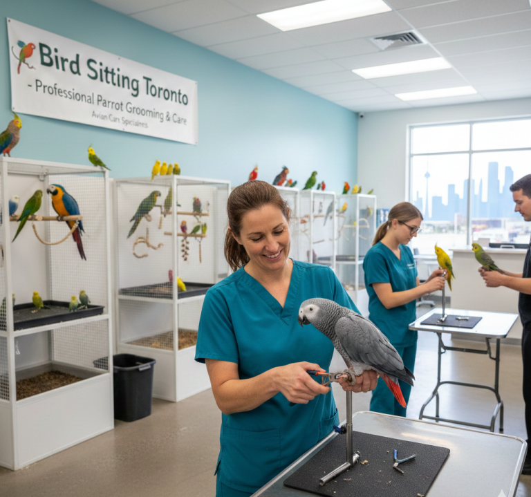 Parrot grooming near me