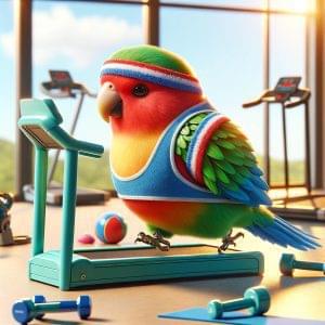 Parrot Fitness: Bird Exercise