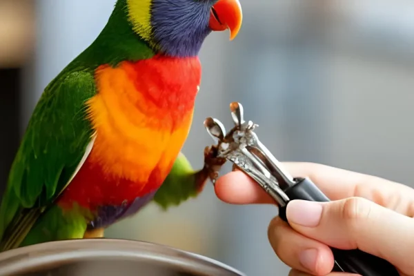 Bird Nail Trimming Perch - OP