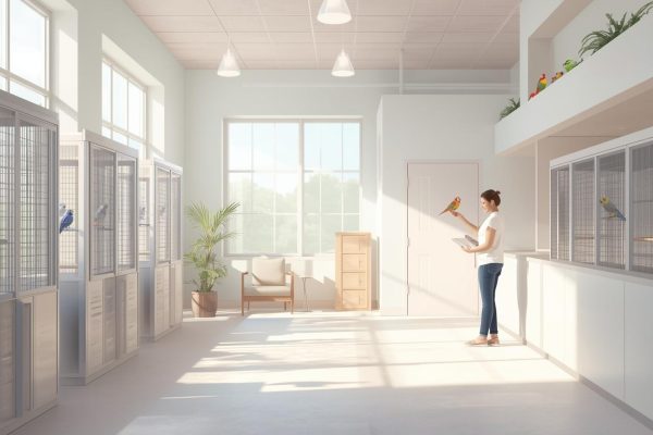 Stress-Free Bird Boarding Drop-off