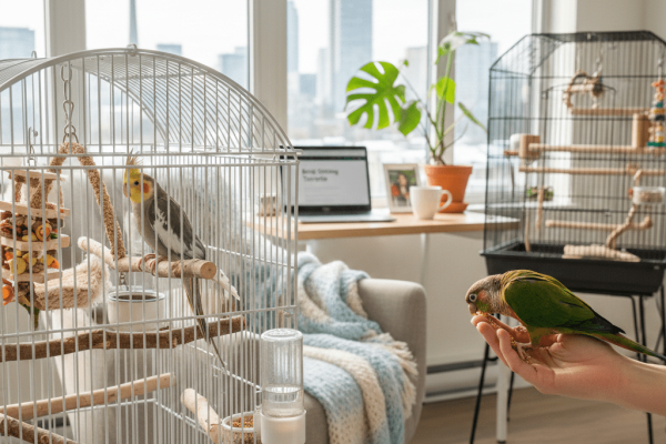 stress free bird in toronto